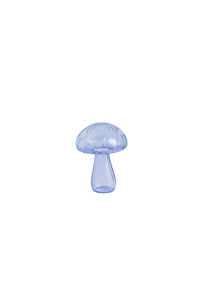 Mini Glass Mushroom Bud Vase