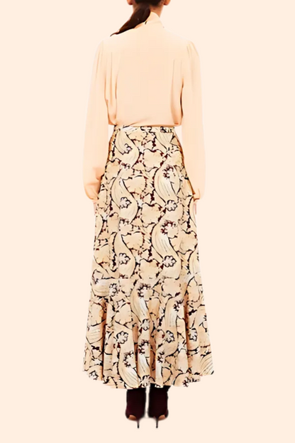 Sabina Faux Wrap Skirt