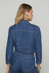 Koda Cropped Denim Jacket