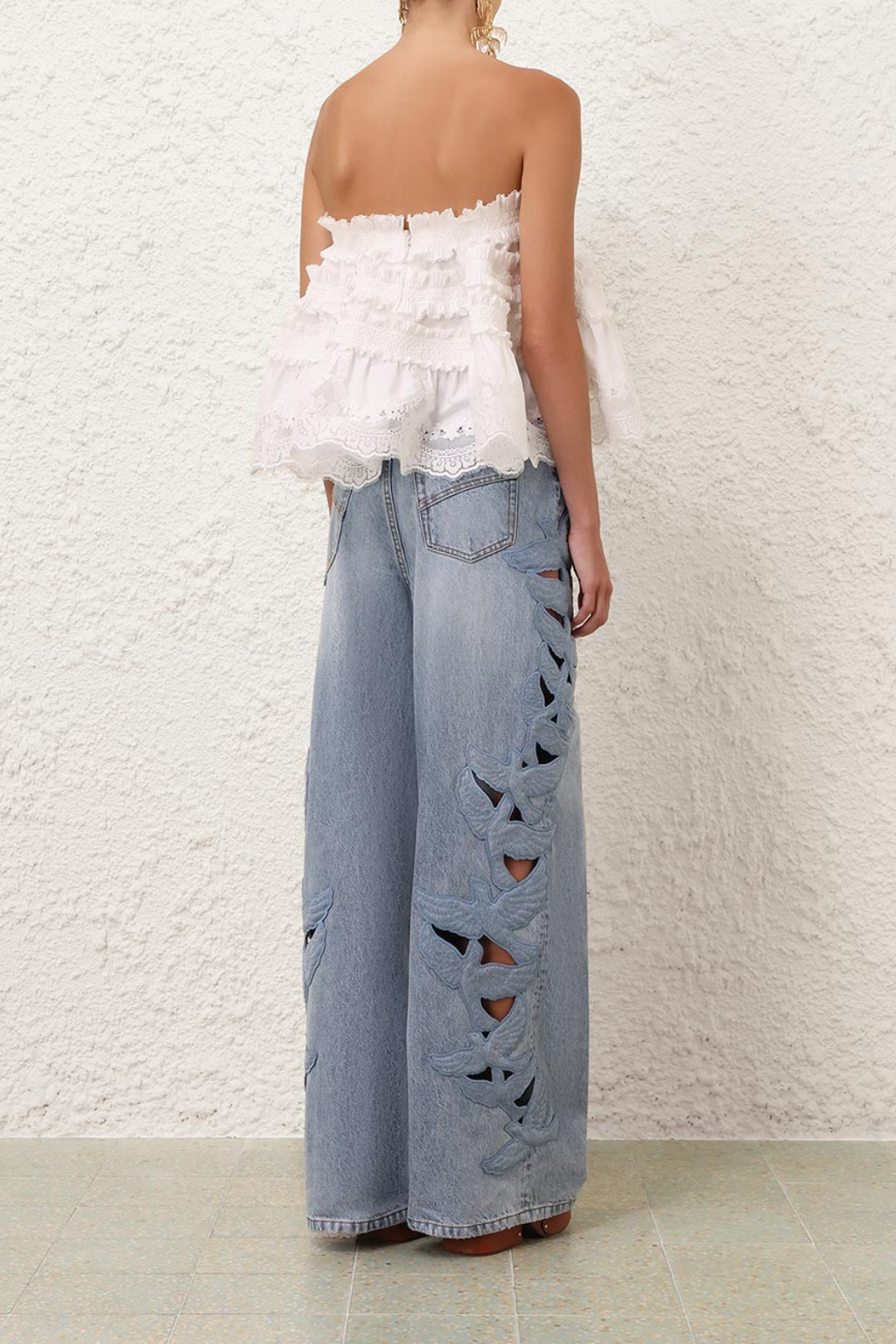 Alchemy Applique Relaxed Flare