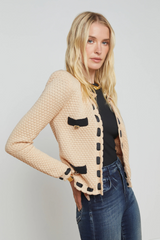 Astor Contrast Trim Cardi