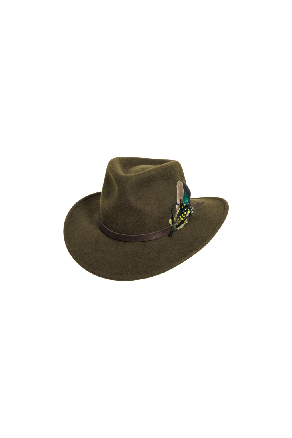 Pathfinder Wool Felt Hat With Feather