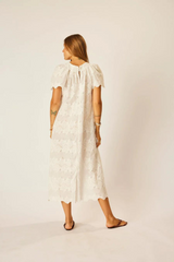 Eyelet Sienna Midi Dress