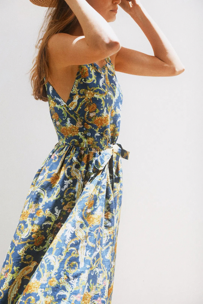Pinafore Maxi Dress