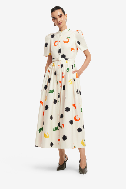 Bianca Short Sleeve Midi Dress