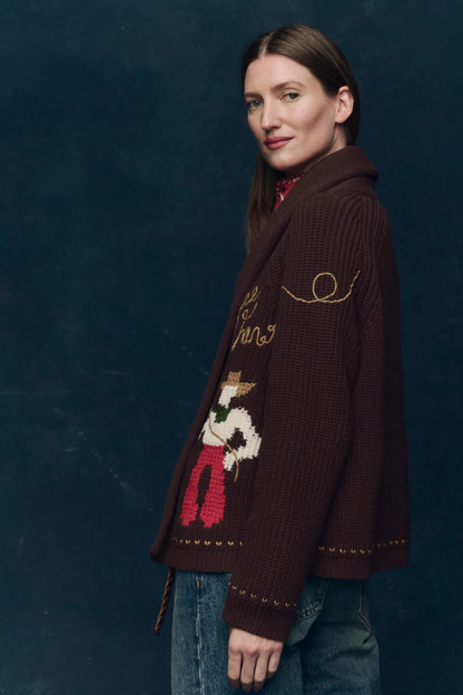 The Lasso Lodge Cardigan.