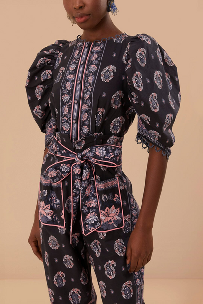 Ayla Short Sleeve Jumpsuit