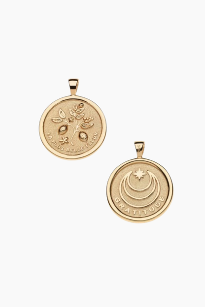GRATITUDE JW Original Coin Necklace