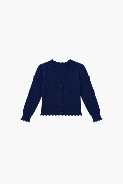 Richelieu Butterflies Cardigan