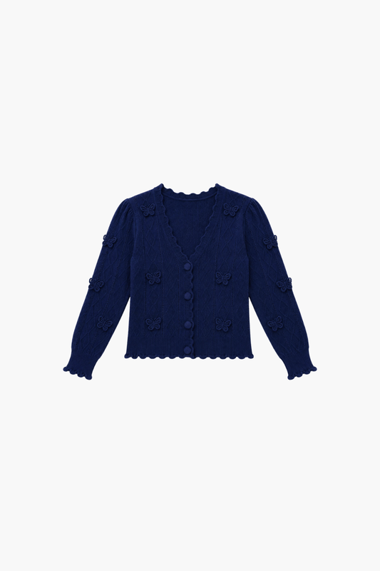 Richelieu Butterflies Cardigan
