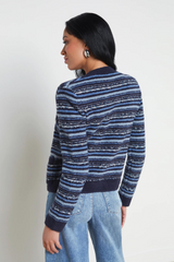 Woodson Stripe Knit Jacket