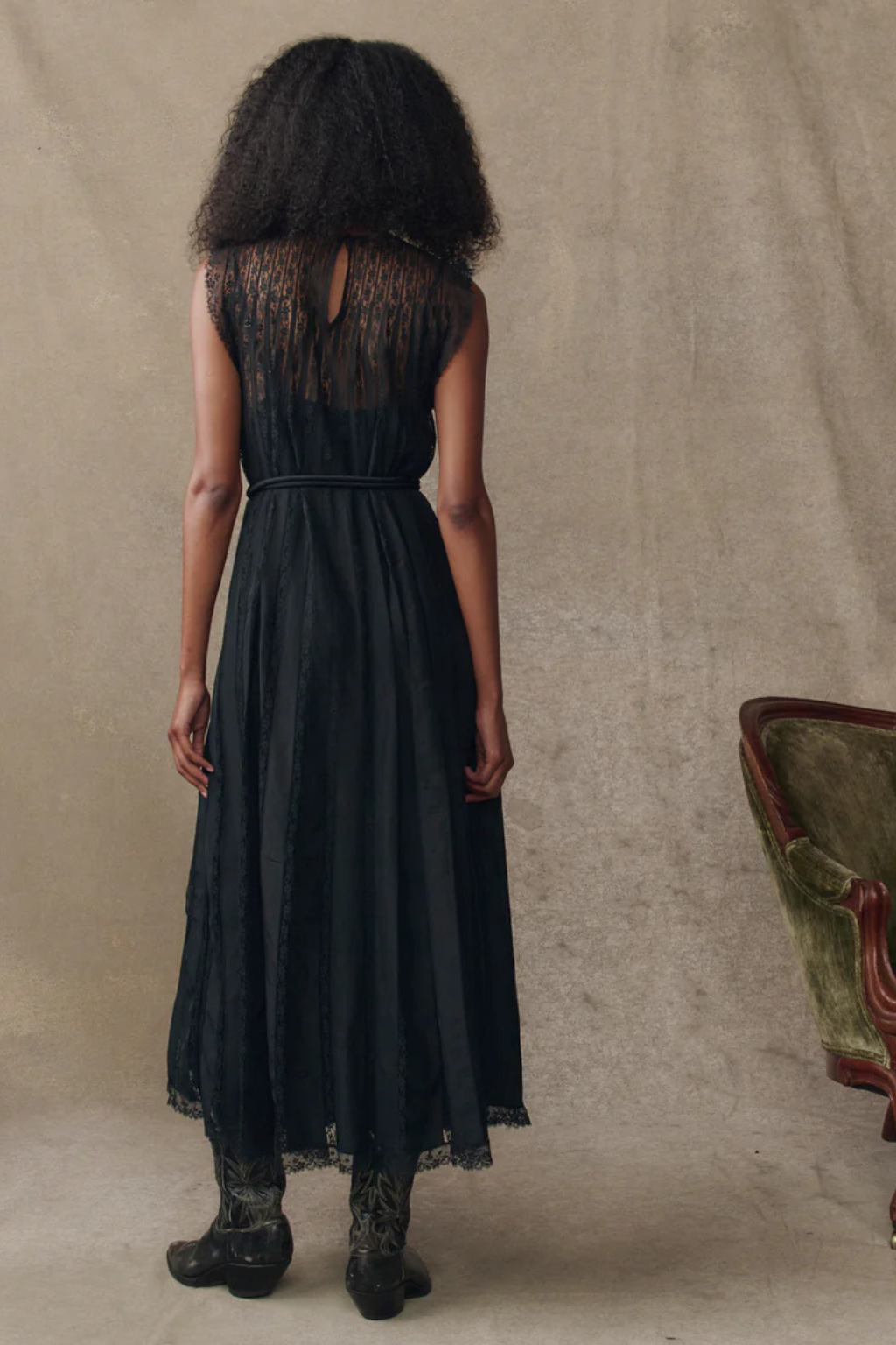 The Keepsake Lace Column Dress