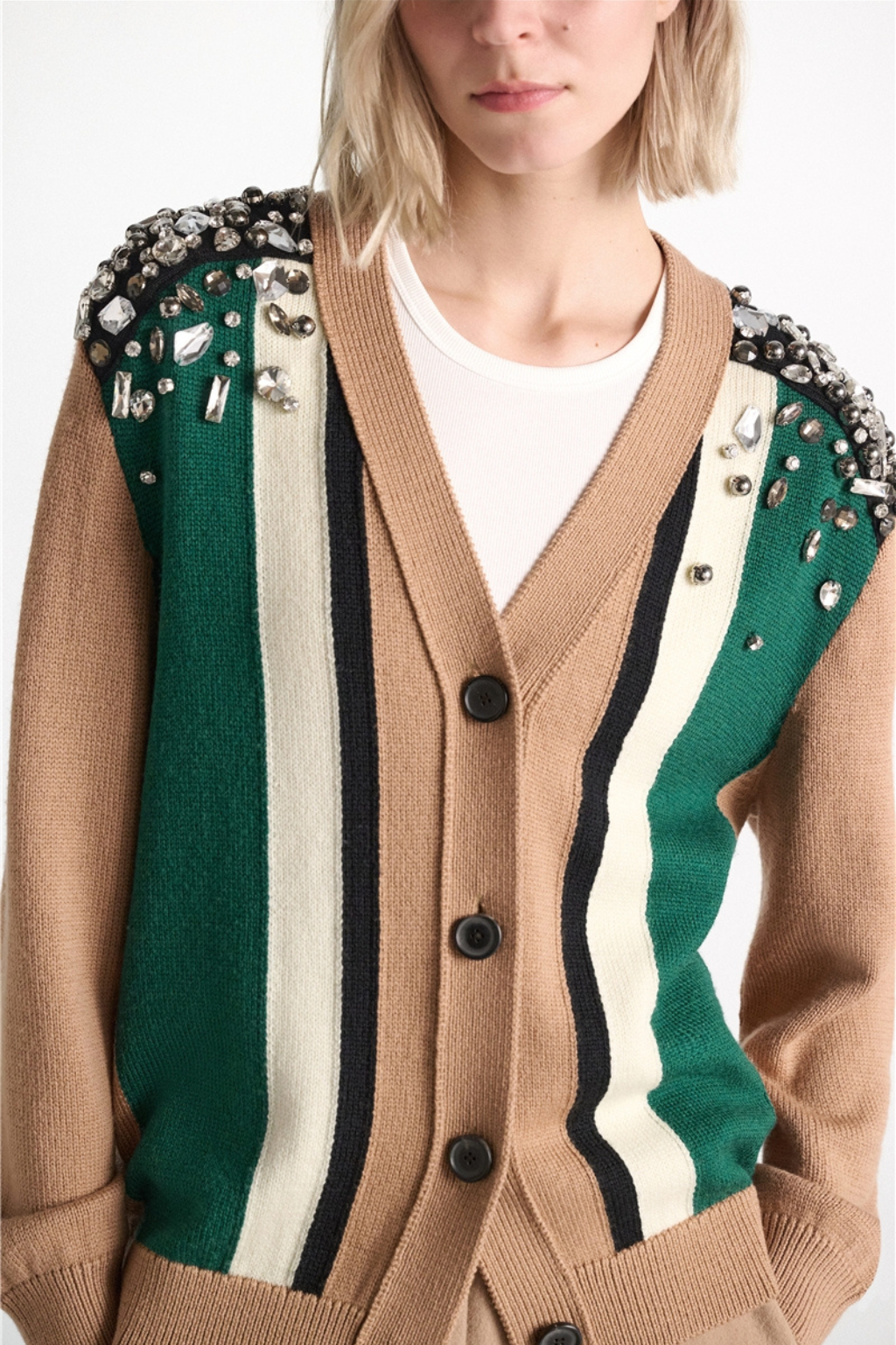 Embellished Coolness Cardigan
