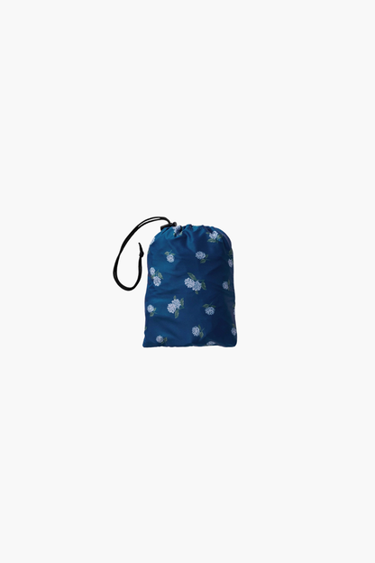 Ditsy Hydrangea Packable Rain Poncho