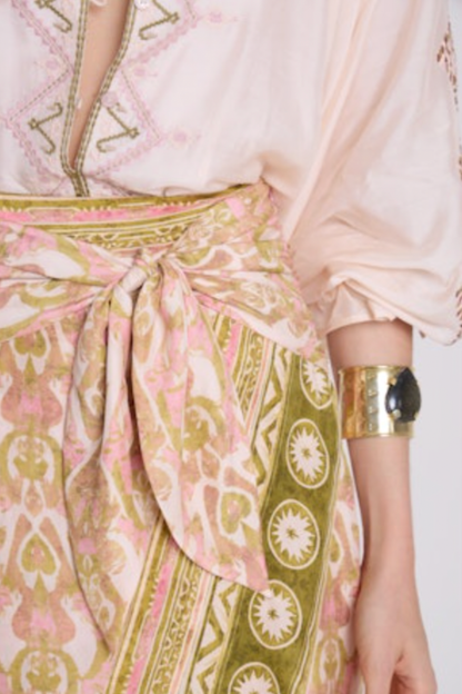 Delancey Claire Midi Skirt