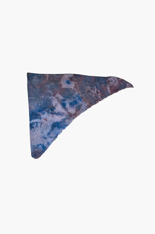 Rosalie Wool Fringe Triangle Scarf