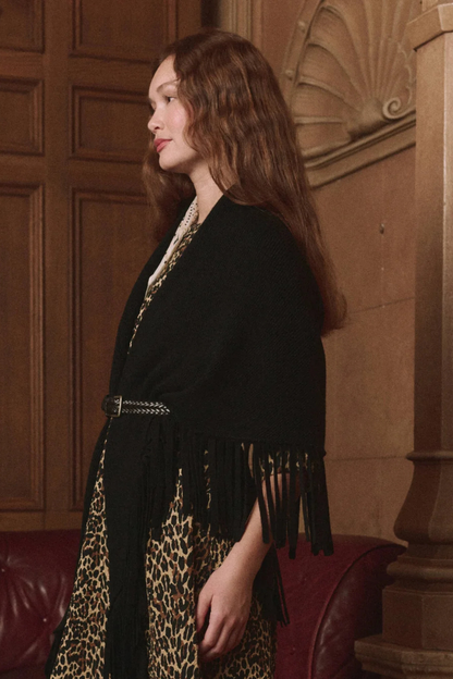 The Big Sweater Fringe Scarf.
