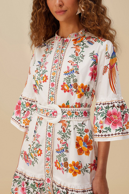 Delicate Forest Mini Dress