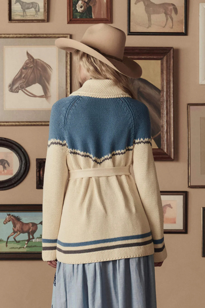 The Western Riding Cardigan.