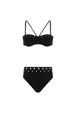 Alexandria/Vanessa Grommet Detail Bikini Set