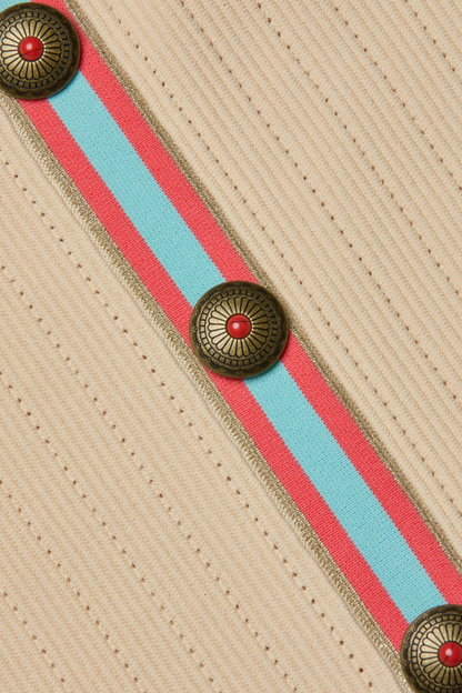 Irvin Pointelle Knit Cardigan