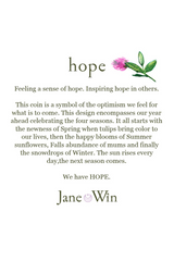 HOPE JW Original Pendant Coin Necklace