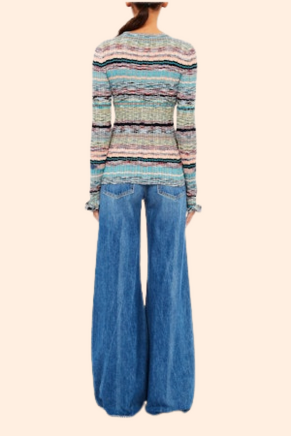 Maci Long Sleeve Knit Pullover