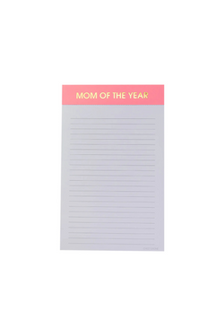 Mom of the Year Notepad