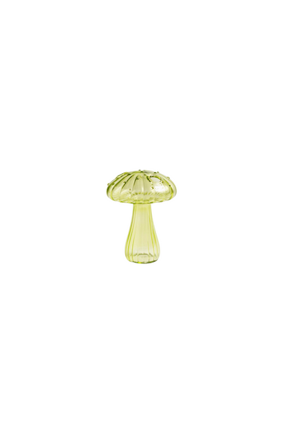 Mini Glass Mushroom Bud Vase