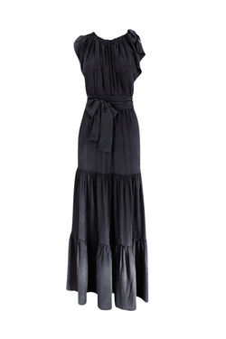 Malta Bow Tie Maxi Dress