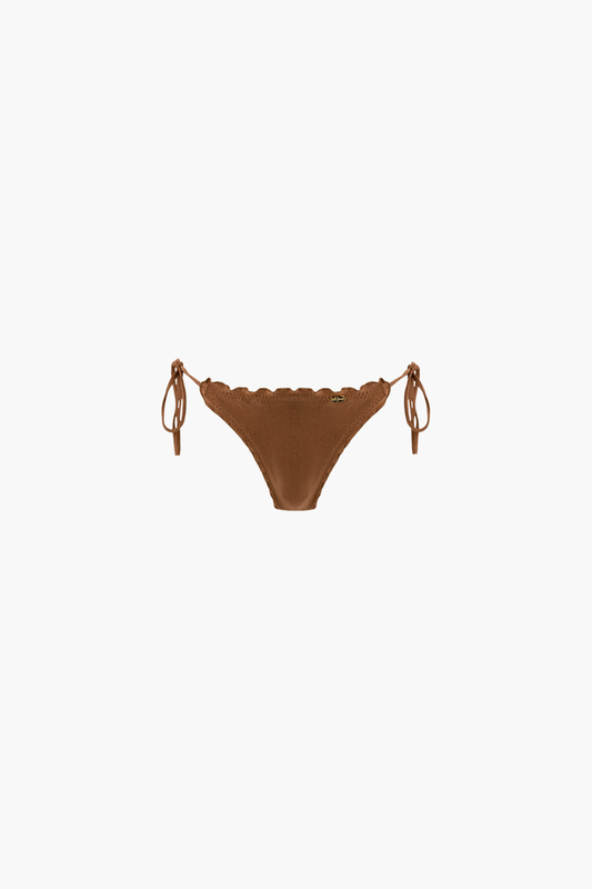 Cosita Buena Wavey Full Ruched Tie Side Bottom