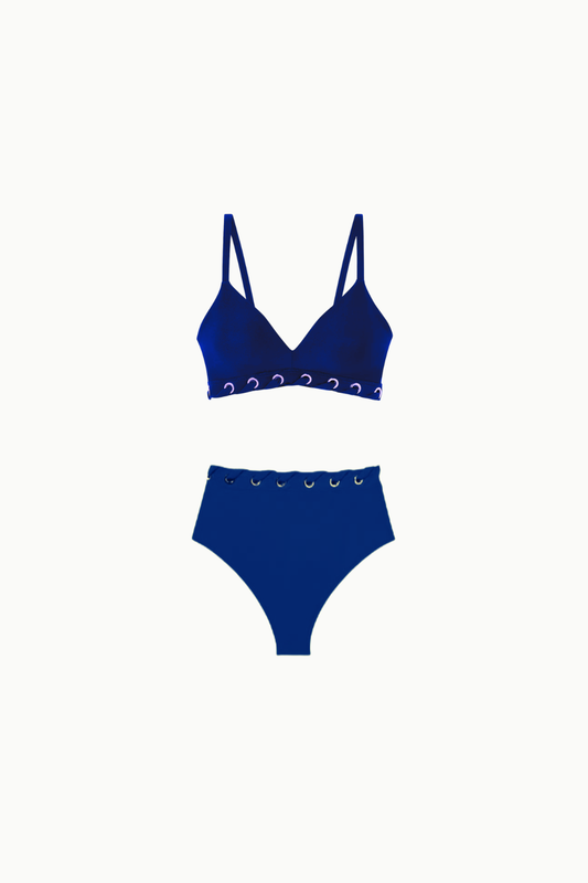 DreamSculpt Grommet High Waist Bikini