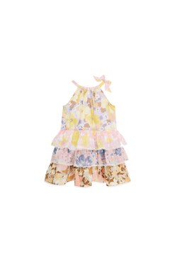 Kids Pop Tiered Halter Dress