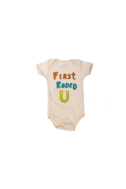 First Rodeo - Organic Cotton Onesie