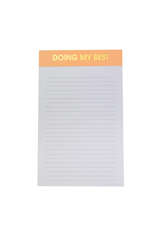 Doing My Best Notepad