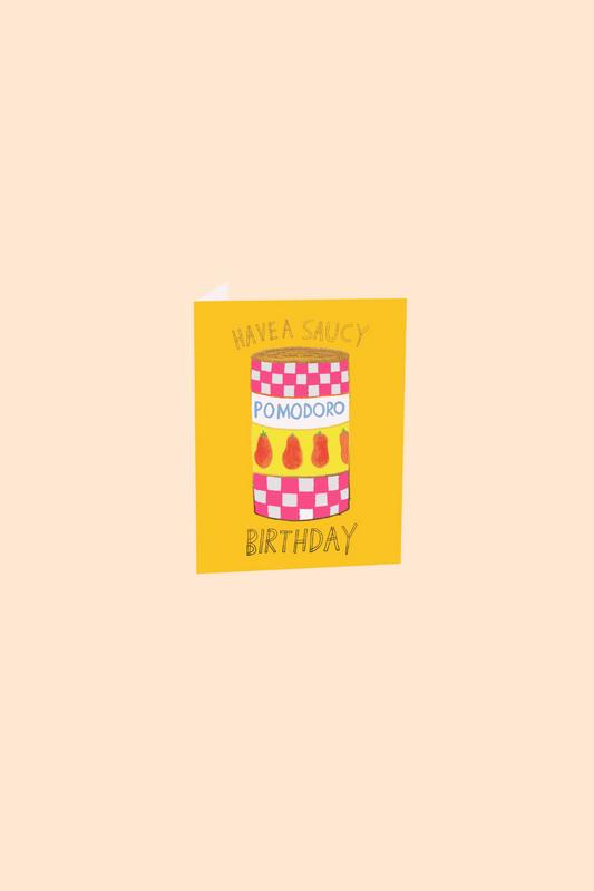 Pomodoro Birthday Card