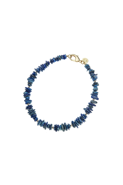 Lapis Natural Beaded Necklace