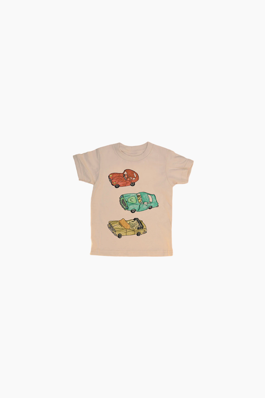 3 Cars - Kids Organic Tee