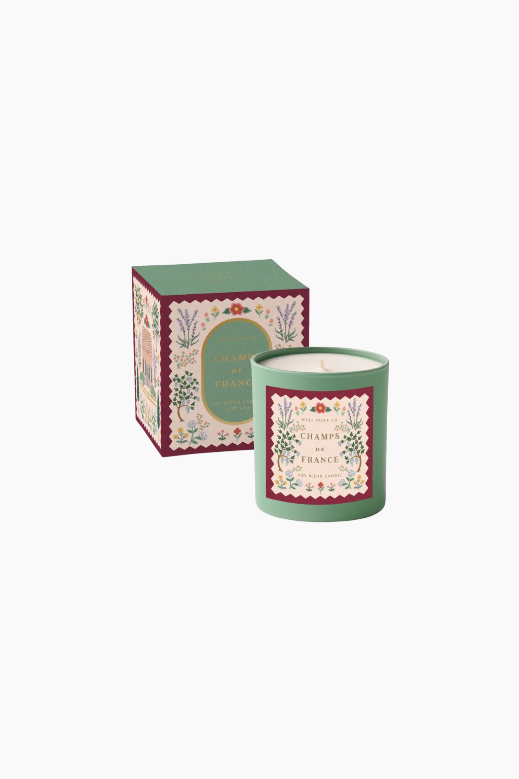 Country Farm Champs De France Glass Candle