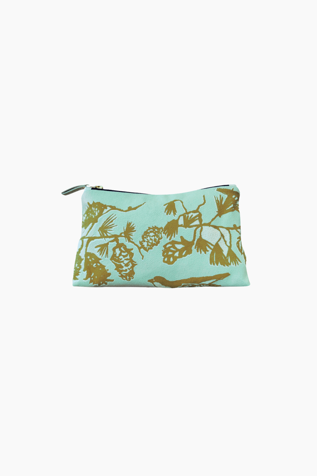 Laura Pouch - Robin's Egg Pine Cone Tree