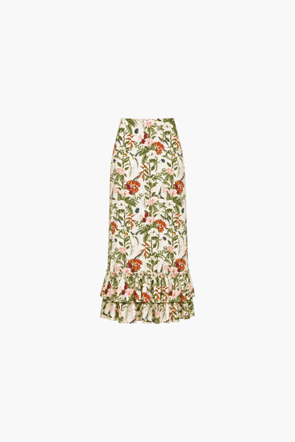 Gogo Cinch Back Midi Skirt