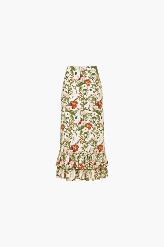 Gogo Cinch Back Midi Skirt