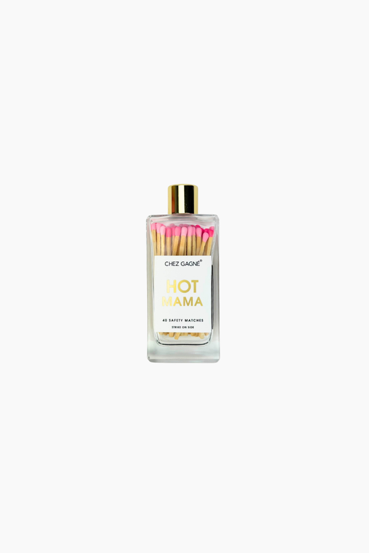 Hot Mama Glass Bottle Matches